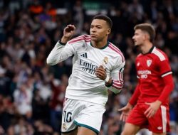 Mbappe Borong Dua Gol, Real Madrid Tundukkan Sevilla 4-1