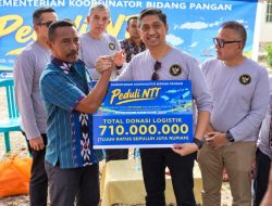 Kemenko Pangan dan Mitra Salurkan Bantuan Rp1,7 Miliar untuk Korban Gempa NTT