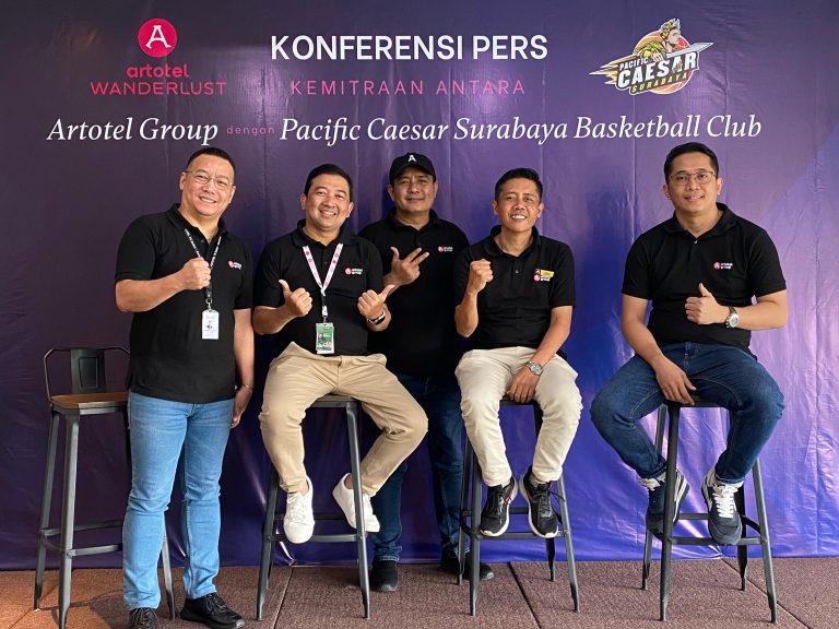 Artotel Group Gebrak Awal Tahun dengan Kolaborasi dengan Pasific Caesar Surabaya Basketball Club