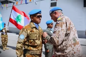 Hebat! Satgas MTF TNI di dalam Lebanon Terima Penghargaan Tertinggi United Nations Medal