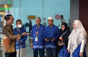 Janji BSI di Melayani Jamaah Haji, BSI Sambut Kepulangan Jemaah Haji 2024