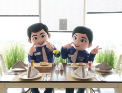 Seru! Aston Gresik Hadirkan Maskot Asto dan Nia Sebagai Wajah Baru Hotel