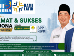 Ade Jona Terpilih Jadi Ketua Umum BPP HIPMI, Presiden KAJI Indonesia Ari Prabowo Sampaikan Selamat dan Titipkan Harapan Ini