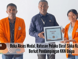 Buka Akses Modal, Ratusan Pelaku Ekraf Sikka Kantongi NIB Berkat Pendampingan KKN Unipa