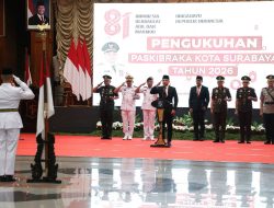 Paskibraka Surabaya Siap Bertugas Mengawal Berkibarnya Sang Merah Putih