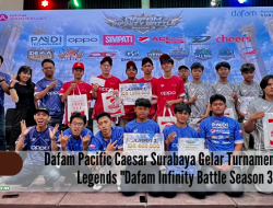 Wadah Kompetisi Gamers Surabaya: Dafam Pacific Caesar Surabaya Gelar Turnamen Mobile Legends “Dafam Infinity Battle Season 3”