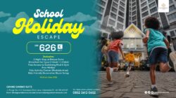 Sambut Liburan Sekolah, Grand Darmo Suite Surabaya Hadirkan Paket “School Holiday Escape” Mulai Rp626 Ribu