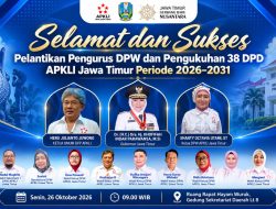 Jelang Pelantikan 38 DPD APKLI Jatim, Sinergi dengan Pemprov Diharapkan Berlanjut