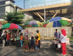 Minggu Pagi di Rungkut Industri I, Jajanan Kaki Lima hingga Kuda Tunggangan Warnai Suasana