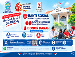 Sebulan Lagi ! Meriahkan Ultah SMAN 5 Surabaya, 69 Dokter Spesialis Alumni SMAN 5 Surabaya Bersatu dalam Bakti Sosial