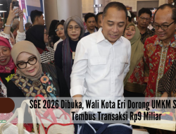 SGE 2026 Dibuka, Wali Kota Eri Dorong UMKM Surabaya Tembus Transaksi Rp9 Miliar