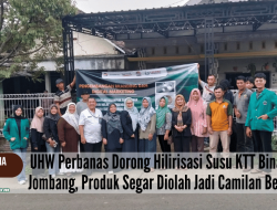 UHW Perbanas Dorong Hilirisasi Susu KTT Bina Makmur Jombang, Produk Segar Diolah Jadi Camilan Bernilai Jual