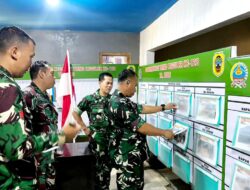 Wadan Satgas TMMD Reguler ke-128 Tinjau Posko TMMD, Pastikan Kesiapan dan Kelancaran Kegiatan